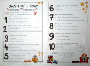 Bücherei-Quiz